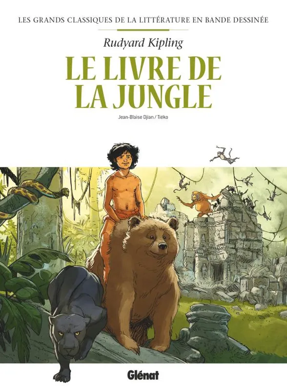 Le Livre de la jungle en BD Tiéko