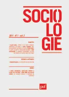 Sociologie 2011 - N° 1