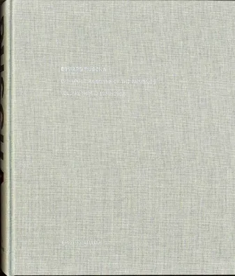 Ed Ruscha. Catalogue raisonné of the Paintings. Volume 3. 1983-1987