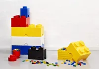 Jeux et Jouets Déco et mobilier Mobilier Etagères et rangement / Patères, paniers Pack de 4 briques de rangement Licence LEGO