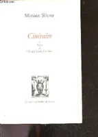 Cineraire - preface de Claude Lousi Combet - collection terre de poesie