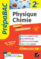 Prépabac Physique-chimie 2de, nouveau programme de Seconde