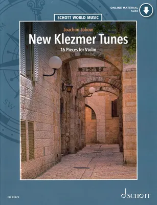 New Klezmer Tunes, 16 Pieces for Violin. violin and piano.
