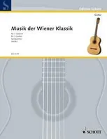 Musik der Wiener Klassik, 3 guitars (2 octave guitars ad libitum). Partition d'exécution.