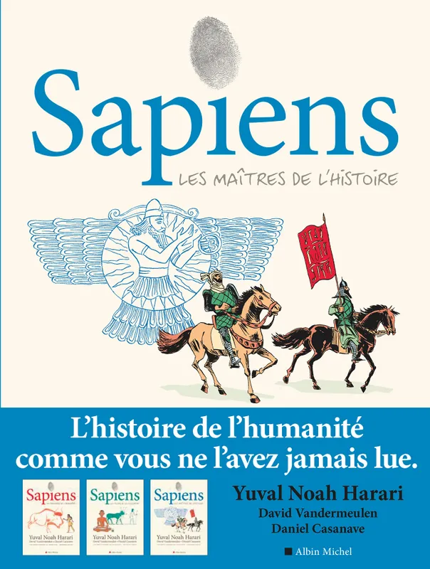 Livres BD Sapiens - tome 3 (BD), Les Maîtres de l'Histoire Daniel Casanave