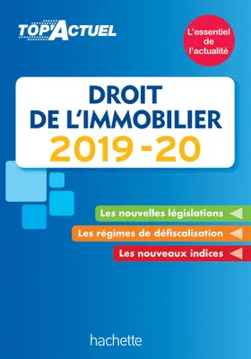 Top'Actuel Droit De L'Immobilier 2019-2020
