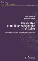 Philosophie et tradition sapientielle africaine, Hommage au professeur Dominique Kahang'a Rukonkish