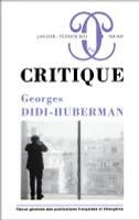 Critique 908-909 : Georges Didi-Huberman