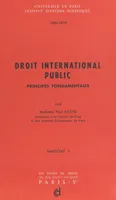 Droit international public. Principes fondamentaux (3)