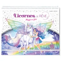 Licornes de rêve - Carnet créatif - Magie des fées