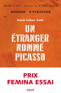 Un étranger nommé Picasso, Prix Femina Essai 2021