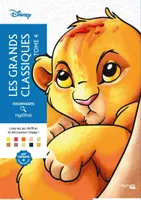 Coloriages mystères Disney - Les Grands classiques Tome 4