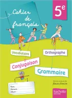 Cahier de français 5e - édition 2013