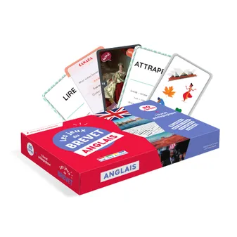 Les jeux du Brevet Anglais - 80 cartes + 1 livret pédagogique