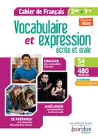 Vocabulaire et expression Français 2nde/1ère 2019, Cahier d'exercices élèves