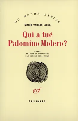 Qui a tué Palomino Molero ?, roman