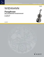 Paraphrase über Mendelssohns Hochzeitsmarsch, Für violine solo