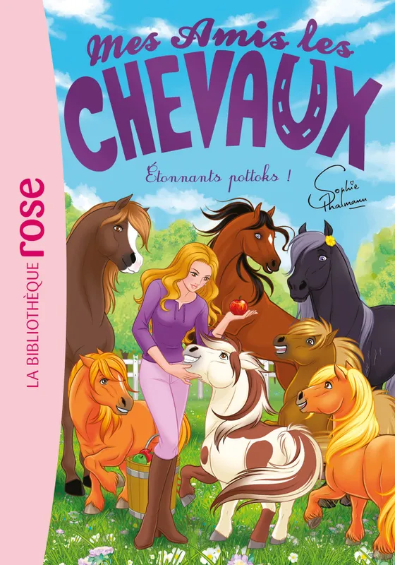 Jeux et Jouets Livres Livres pour les  6-9 ans Romans 43, Mes amis les chevaux 43 - Étonnants pottoks ! Hachette Livre