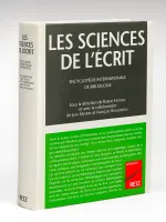 Les Sciences de l'Ecrit. Encyclopédie internationale de bibliologie