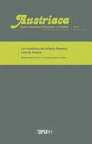 Austriaca, n° 75/2013, Les relations de Johann Nestroy avec la France
