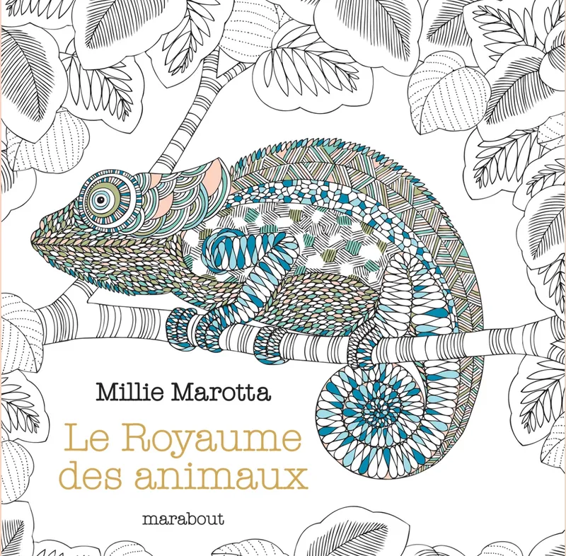 Le petit livre de coloriages - Le royaume des animaux Millie Marotta