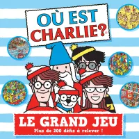 Où est Charlie : Le grand jeu - Jeu de société avec un plateau, des pions, 200 cartes défis et 20 pl