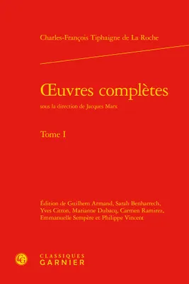 1, Oeuvres complètes