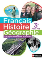 Français Histoire-Géographie 3ème prépa-pro - élève - 2016
