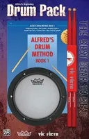 Alfred's Drum Method, Book 1, Drum Pack (Book, Pad,+Sticks)