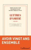 Lettres d'amitié, 1920-1959