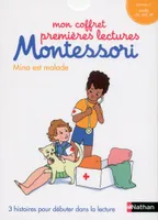 Mon coffret premières lectures Montessori : Mina est malade