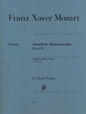 Sämtliche Klavierwerke, Complete Piano Works Volume II