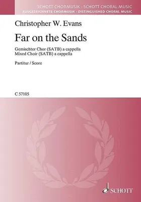 Far on the Sands, mixed choir (SATB) a cappella. Partition.