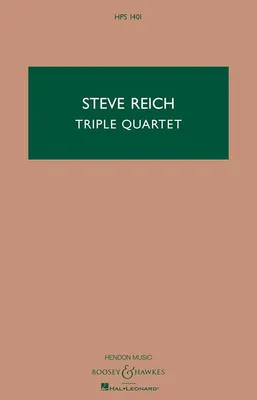 Triple quartet, For string quartet and tape