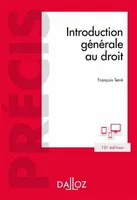 Introduction générale au droit - 10e éd.