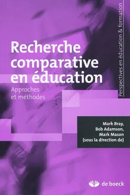Recherche comparative en éducation, Approches et méthodes