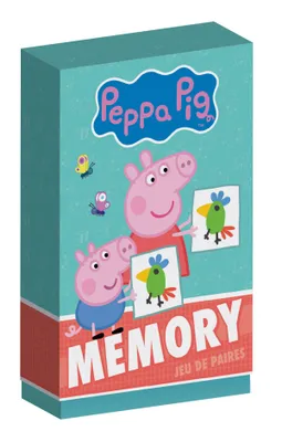 Peppa Pig - Boîte de cartes - Memory