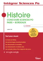 Histoire, Concours sciences po paris-bordeaux