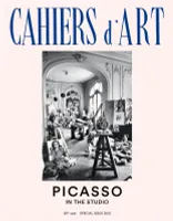 Revue Cahiers d'Art Picasso in the studio (anglais) /anglais