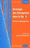 Stratégie des entreprises dans le sport. : Acteurs et management, acteurs et management