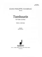 Tambourin, No. 6. violin and piano.