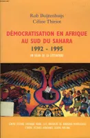 Démocratisation en Afrique au sud du Sahara, 1992-1995