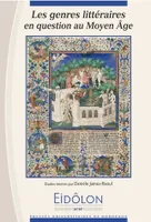 Eidôlon 97, Les genres littéraires en question au Moyen-Âge