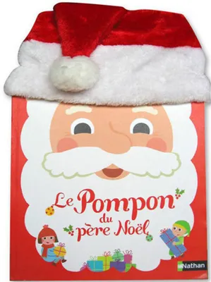Le pompon du Père Noël, + bonnet