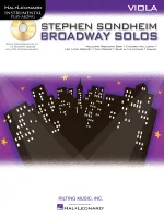 Stephen Sondheim Broadway Solos - Viola, Instrumental Play-Along