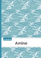 Le carnet d'Amine - Lignes, 96p, A5 - Vague Japonaise