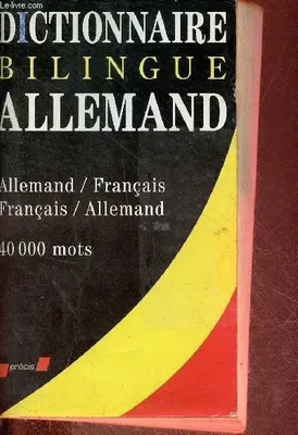 Dictionnaire de poche allemand - allemand/français - français/allemand - 40 000 mots., allemand-français, français-allemand