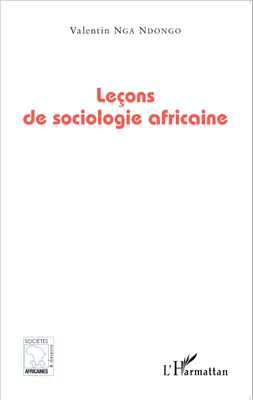 Leçons de sociologie africaine