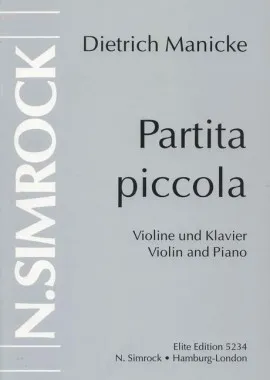Partita piccola, violin and piano.