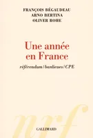 UNE ANNEE EN France, Référendum/banlieues/CPE
